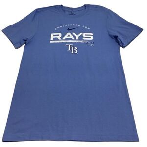 Nike Blue T-Shirt Short Sleeve Engineered Officially For Ray New Size Medium